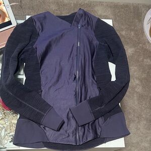 Lulu lemon Women's Purple and Black Jacket
